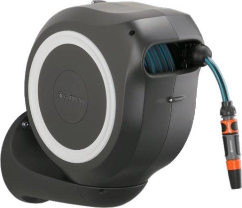 Катушка настенная GARDENA RollUp M со шлангом 20 м, белая 18612-20.000.00 [18612-20.000.00]