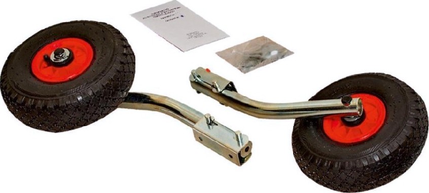 Колеса транцевые быстросъемные 400 мм SKIPPER колесо 260 мм, нержавеющая сталь [SK-1025106]