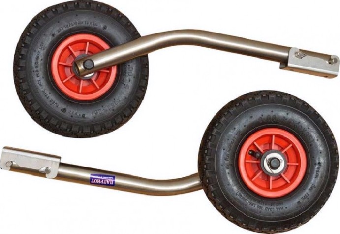 Колеса транцевые быстросъемные 500 мм SKIPPER колесо 260 мм, нержавеющая сталь [SK-1025108]