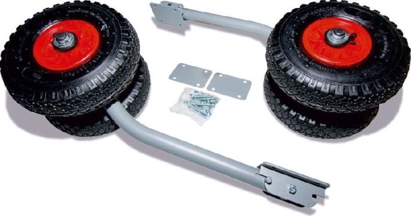 Колеса транцевые трансформеры 400 мм SKIPPER двойное колесо 260 мм, окрашенные [SK-1025202]