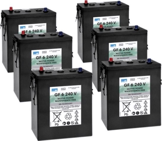 Комплект аккумуляторных батарей KARCHER 9.605-733.0 для B 150 R / B 200 R