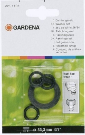 Комплект прокладок GARDENA 1" 01125-20.000.00 [01125-20.000.00]
