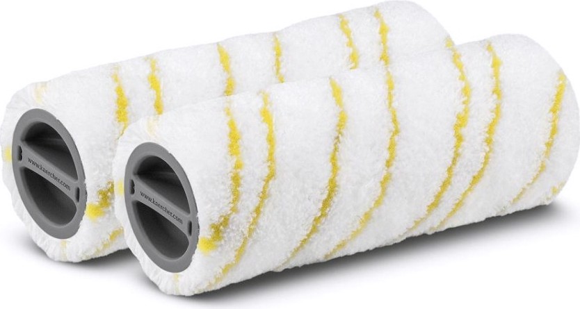 Комплект роликовых щеток KARCHER 2.055-006.0 желтый, для FC 5