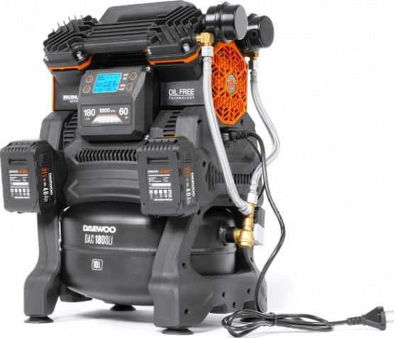 Компрессор аккумуляторный DAEWOO DAC 180S Li SET [DAC 180S Li SET]