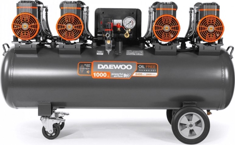 Компрессор поршневой безмасляный DAEWOO DAC 1000S [DAC 1000S]