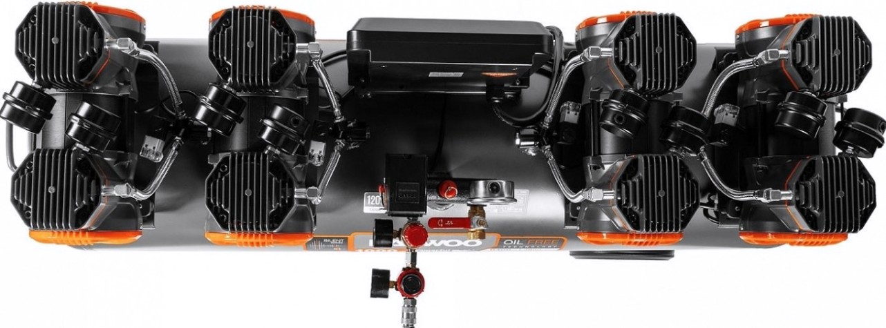 Компрессор поршневой безмасляный DAEWOO DAC 1000S [DAC 1000S]