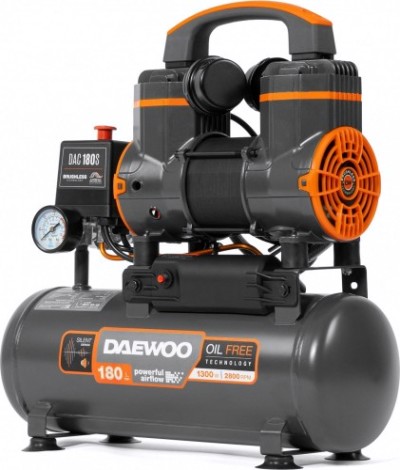 Компрессор поршневой безмасляный DAEWOO DAC 180 S [DAC 180S]