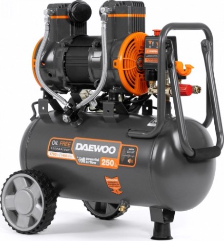 Компрессор поршневой безмасляный DAEWOO DAC 250 SS [DAC 250SS]