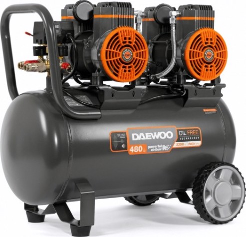 Компрессор поршневой безмасляный DAEWOO DAC 480 S [DAC 480S]