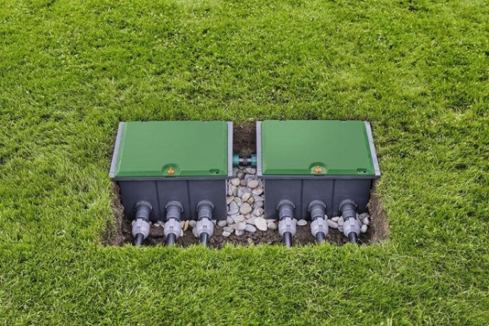 Коннектор GARDENA 1"-1" для клапанных коробок 02758-20.000.00 [02758-20.000.00]