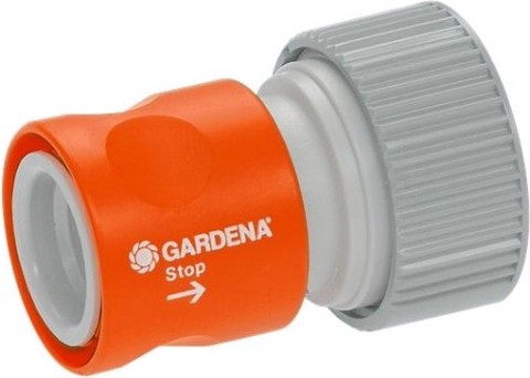 Коннектор GARDENA 3/4" Профи с автостопом 02814-20.000.00 [02814-20.000.00]