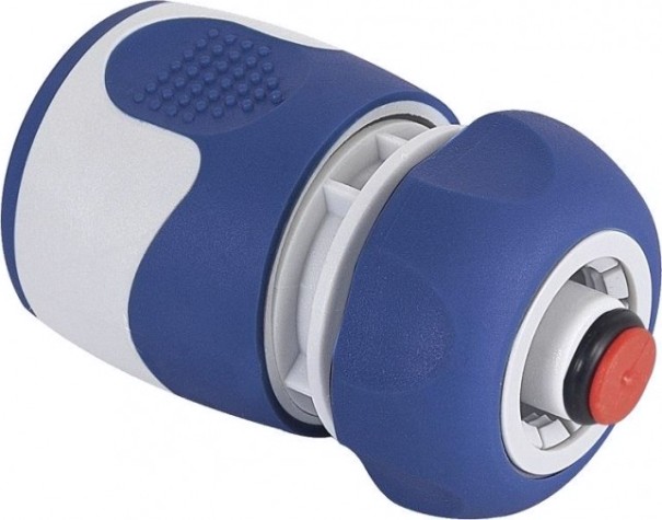 Коннектор GREEN APPLE 1/2" с аквастопом GWHC20-058