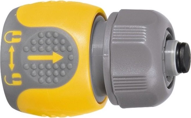 Коннектор PALISAD LUXE 1/2" с аквастопом, двухкомпонентный 66244 [66244]