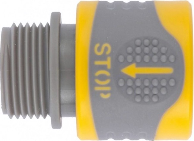 Коннектор PALISAD LUXE 3/4" внешняя резьба с аквастопом 66233 [66233]