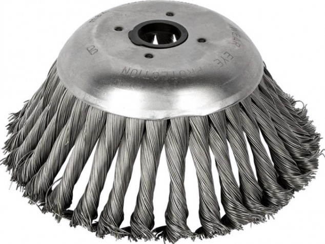 Кордщетка DDE металлическая для триммера 150*20/25,4 мм [793-237]