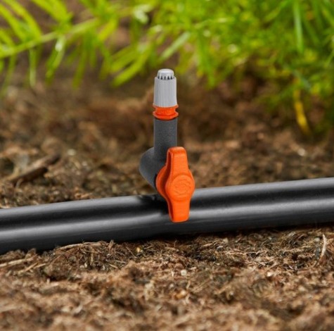 Кран запорный GARDENA 3/16" 13231-20.000.00 [13231-20.000.00]