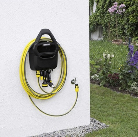 Крепление настенное для хранения шланга с ящиком KARCHER 2.645-162.0