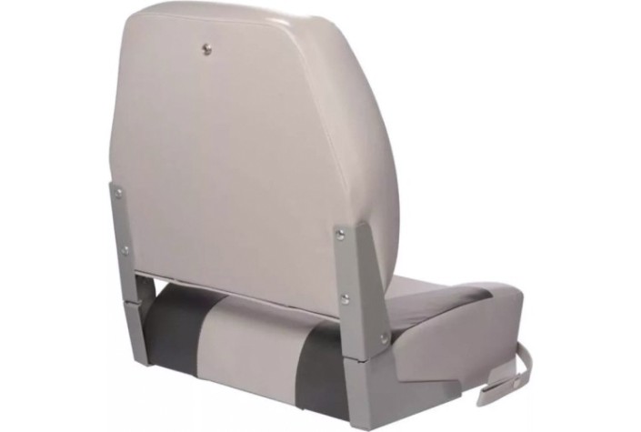 Кресло складное мягкое SKIPPER черный/серый (пластик) [SK75102GC]