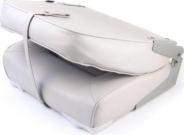 Кресло складное мягкое SKIPPER цвет серый [SK75122G]