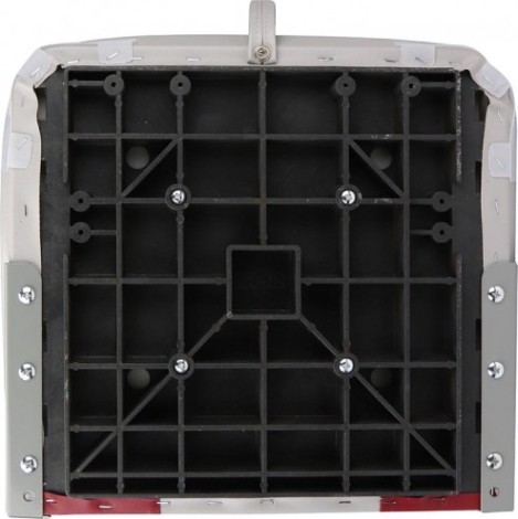 Кресло складное мягкое SKIPPER красный/серый (пластик) [SK75101GR]