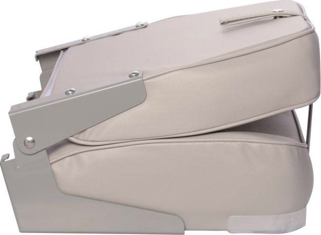 Кресло складное мягкое SKIPPER серый (пластик) [SK75103G]