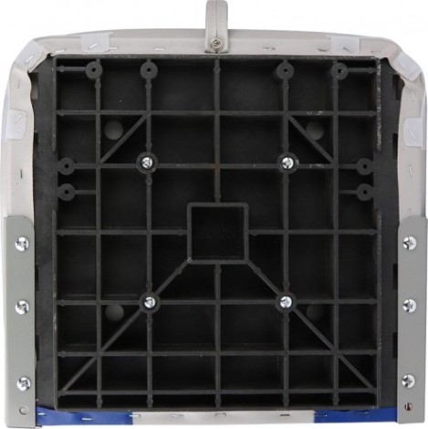 Кресло складное мягкое SKIPPER синий/серый (пластик) [SK75102GB]