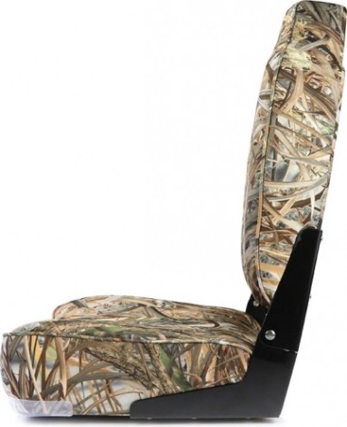 Кресло складное с мягкими накладками SKIPPER камуфляж осень (пластик) [SK75107CAMO]