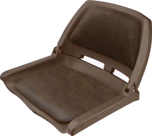 Кресло складное с мягкими накладками SKIPPER коричневый (пластик) [SK75109BRN]