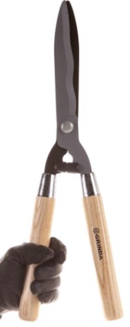 Кусторез GRINDA WH500 с деревянными рукоятками, 500мм [40252_z02]