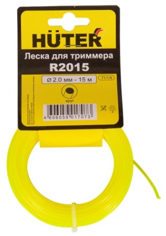 Леска триммерная HUTER R2015 (круг) [71/1/9]