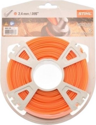 Леска триммерная STIHL 2.4 мм/86 м квадрат [00009302641]