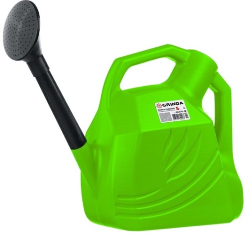 Лейка GRINDA 5л пластмассовая, съемный наконечник [40319-05_z02]