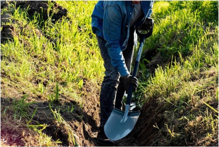 Лопата PLANTIC 11001-01 Terra Pro для земляных работ [11001-01]