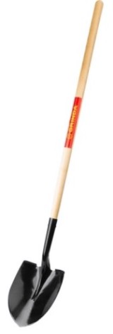 Лопата штыковая GRINDA GRINDA для земляных работ, деревянный черенок [421824]