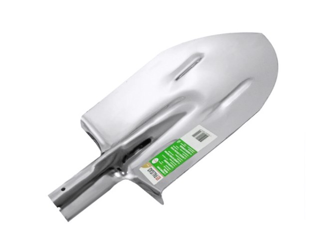 Лопата штыковая PALISAD 6143757 нерж. сталь, 200х265 мм, ребра жесткости, без чере