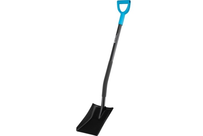 Лопата совковая PALISAD LUXE 61373 профессиональная, 240х290х1200 мм, цельнометалличе [61373]