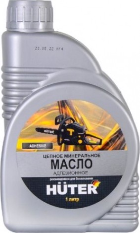 Масло для смазки цепи HUTER 1 л [73/8/2/1]