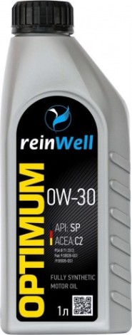 Масло моторное REINWELL 0W30 API SP, ACEA C2 1 л синтетическое [4947]