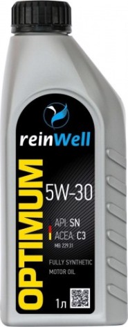 Масло моторное REINWELL 5W30 C3 1 л синтетическое [4945]
