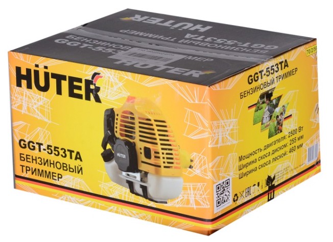 Мотокоса HUTER GGT-553TA Катушка с леской + Диск 3Т [70/2/56]