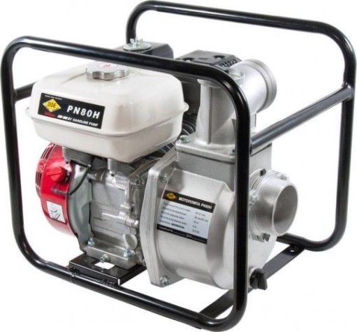Мотопомпа бензиновая DDE PN80H для слабозагрязненной воды