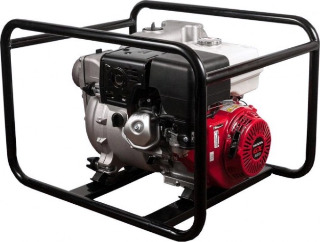 Мотопомпа бензиновая DDE PTR100H для грязной воды