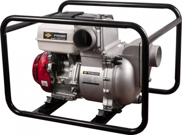 Мотопомпа бензиновая DDE PTR100H для грязной воды