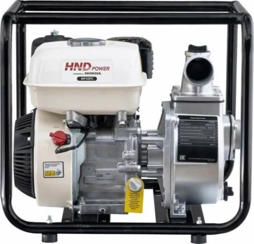 Мотопомпа бензиновая для слабозагрязненной воды HND WP20PC