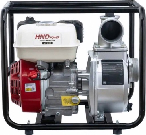 Мотопомпа бензиновая для слабозагрязненной воды HND WP30XC