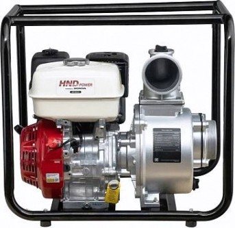Мотопомпа бензиновая для слабозагрязненной воды HND WP40X2C