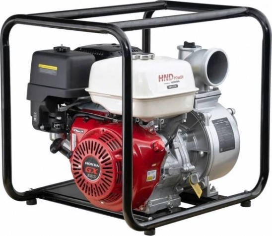 Мотопомпа бензиновая для слабозагрязненной воды HND WP40X3C