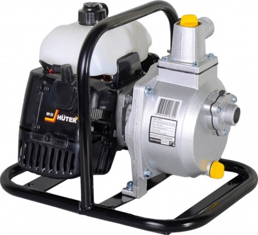 Мотопомпа бензиновая HUTER MP- 25 для слабозагрязненной воды [70/11/1]