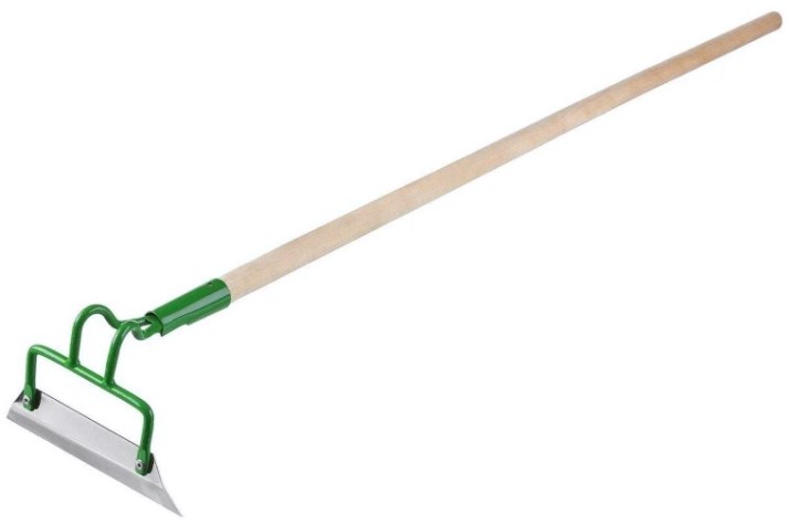 Мотыга РОСТОК 200х50х1290 мм из нержавеющей стали с черенком [421574]