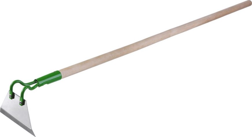 Мотыга РОСТОК 90х50х1290 мм из нержавеющей стали с черенком [421575]